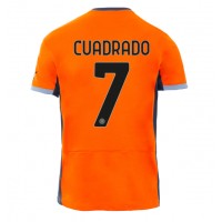 Dres Inter Milan Juan Cuadrado #7 Rezervni 2023-24 Kratak Rukav